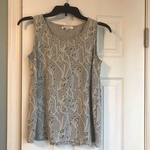 Rose + Olive Floral Tank Top